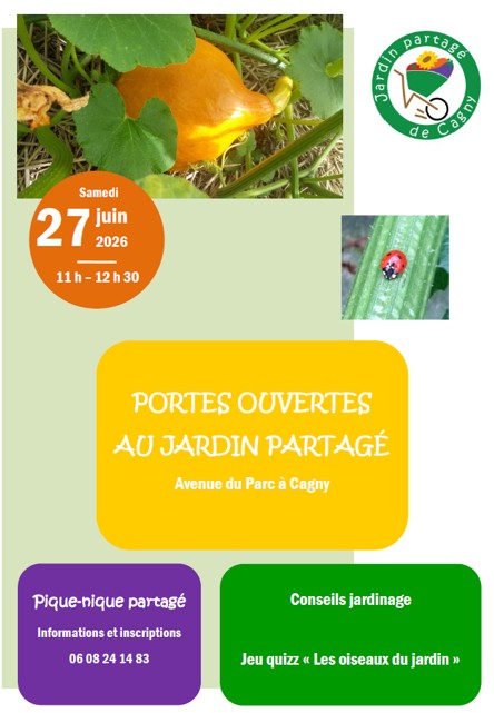 Jardin partagé porte ouverte
