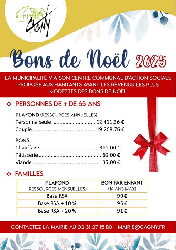 Bons de Noël