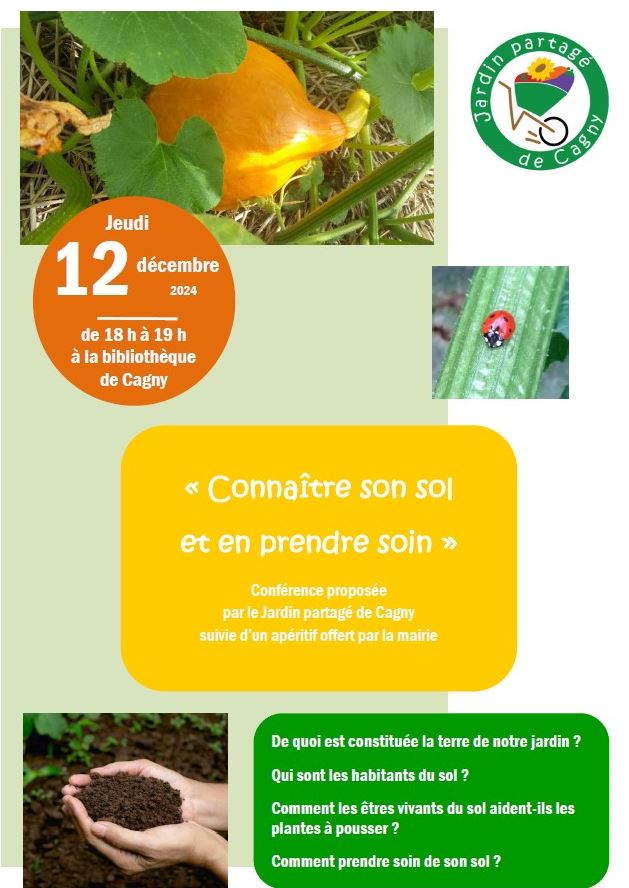 Jardin partagé conférence