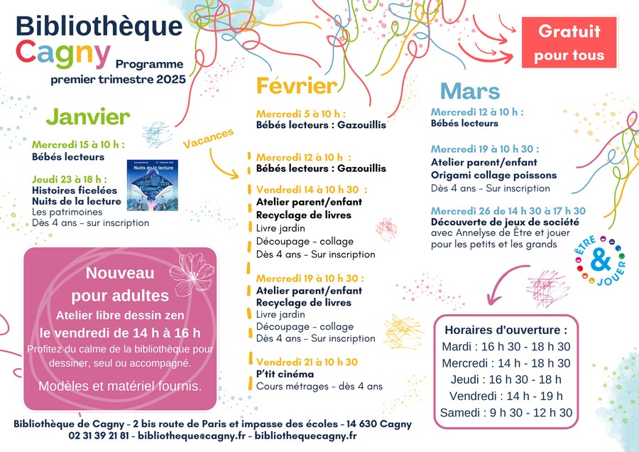 Programme bibliothèque