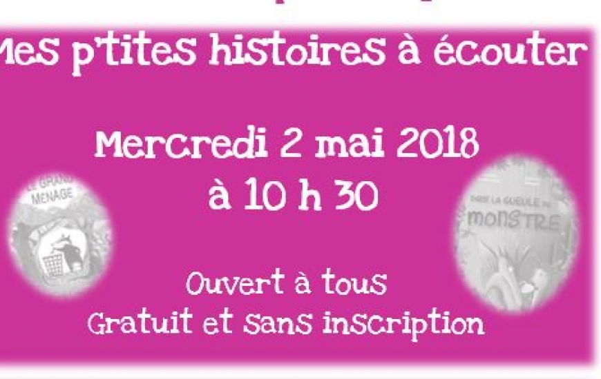 Mes p'tites histoires à écouter