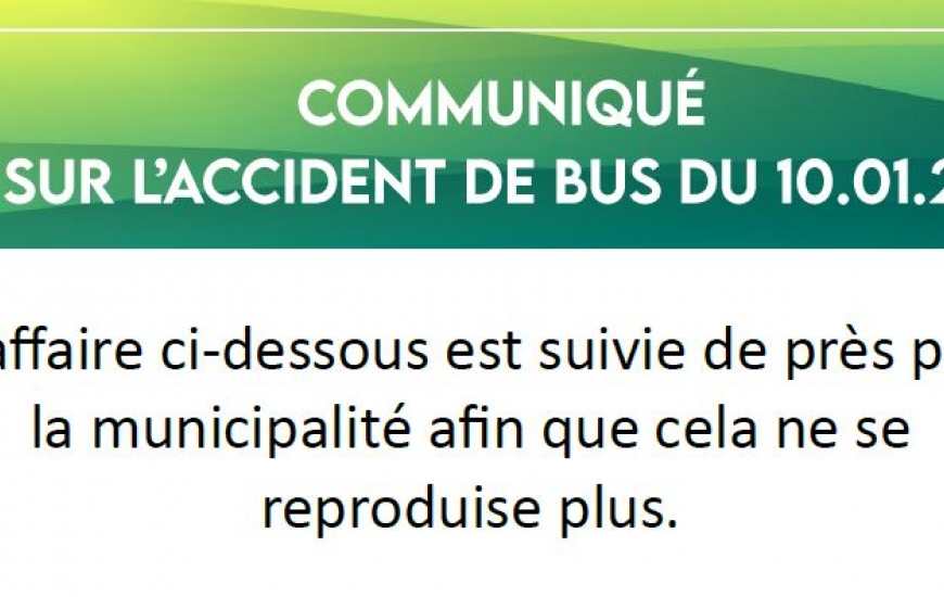 Info accident bus