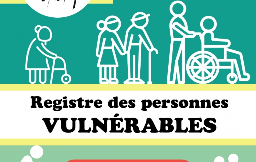 Registre des personnes vulnérables