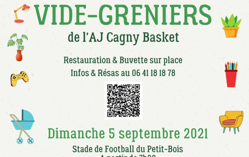 Vide grenier AJ Cagny Basket
