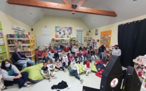 Noël à la bibliothèque