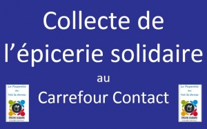 Collecte de l'épicerie solidaire