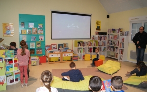 Cinéma  à la bibliothèque